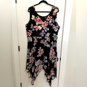 Beautiful handkerchief hem dress